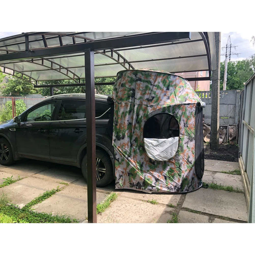 หลังคารถด้านหลังกลางแจ้งอุปกรณ - Outdoor Camping Car Tail Tent บทวิจารณ์และราคา