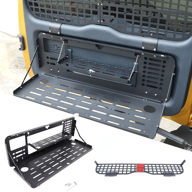 ชั้นวางของท้ายรถแบบอลูมิเนียมอ - Outdoor Camping Table With Storage บทวิจารณ์และราคา