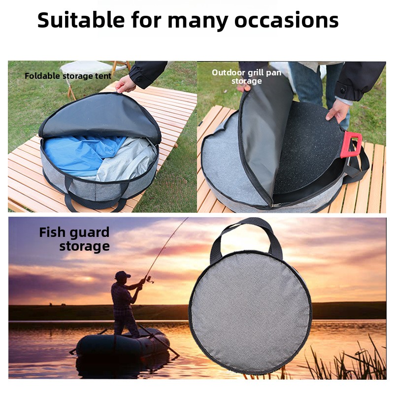 กระเป๋าเก็บของทรงกลมกันน้ำ สำห - Outdoor Camping Table With Storage บทวิจารณ์และราคา