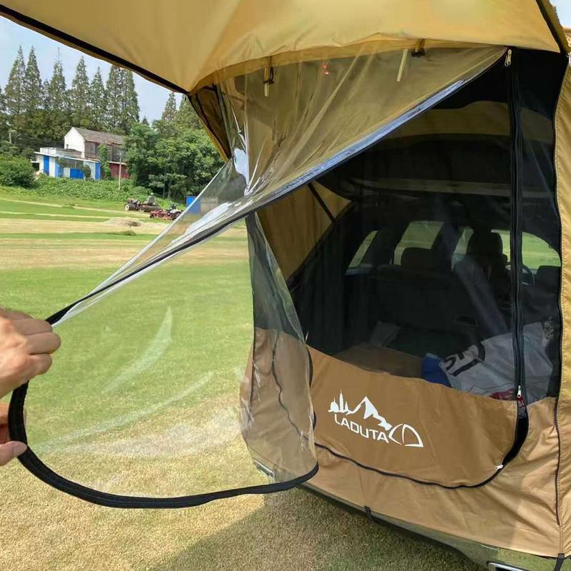 รถ Trunk เต็นท์อัตโนมัติกันสาด - Outdoor Camping Car Tail Tent บทวิจารณ์และราคา