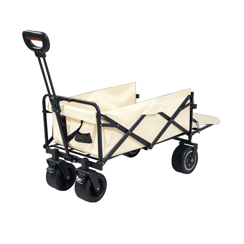 รถเข็นแคมป์ปิ้งไฟฟ้า พับเก็บได - Outdoor Camping Trailer บทวิจารณ์และราคา