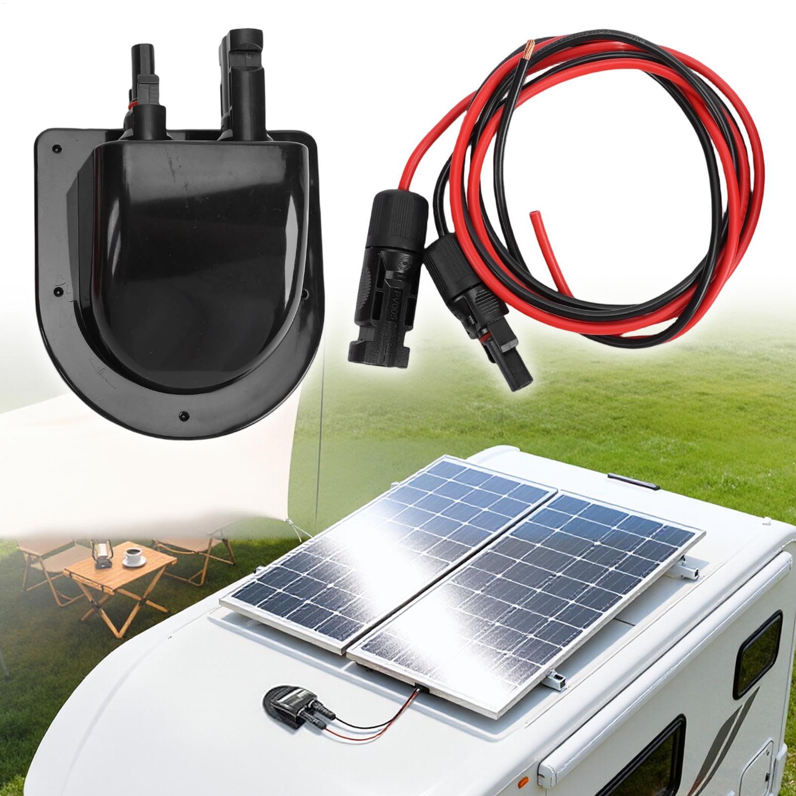 ตัวเชื่อมต่อสายเคเบิลโซลาร์เซล - Outdoor Camping Trailer บทวิจารณ์และราคา
