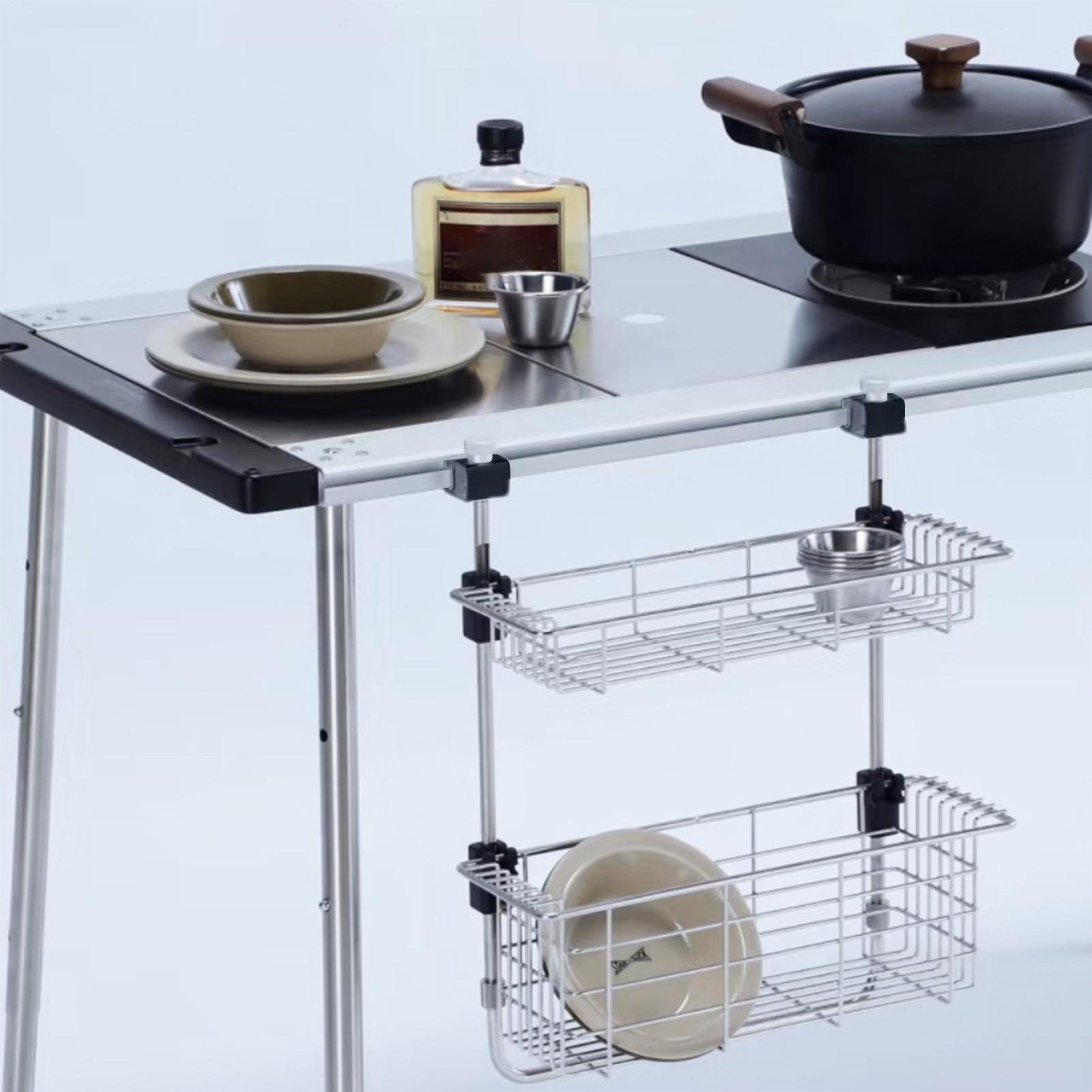 สไลด์หัวเข็มขัดสําหรับ Camping - Outdoor Camping Kitchen Setup บทวิจารณ์และราคา