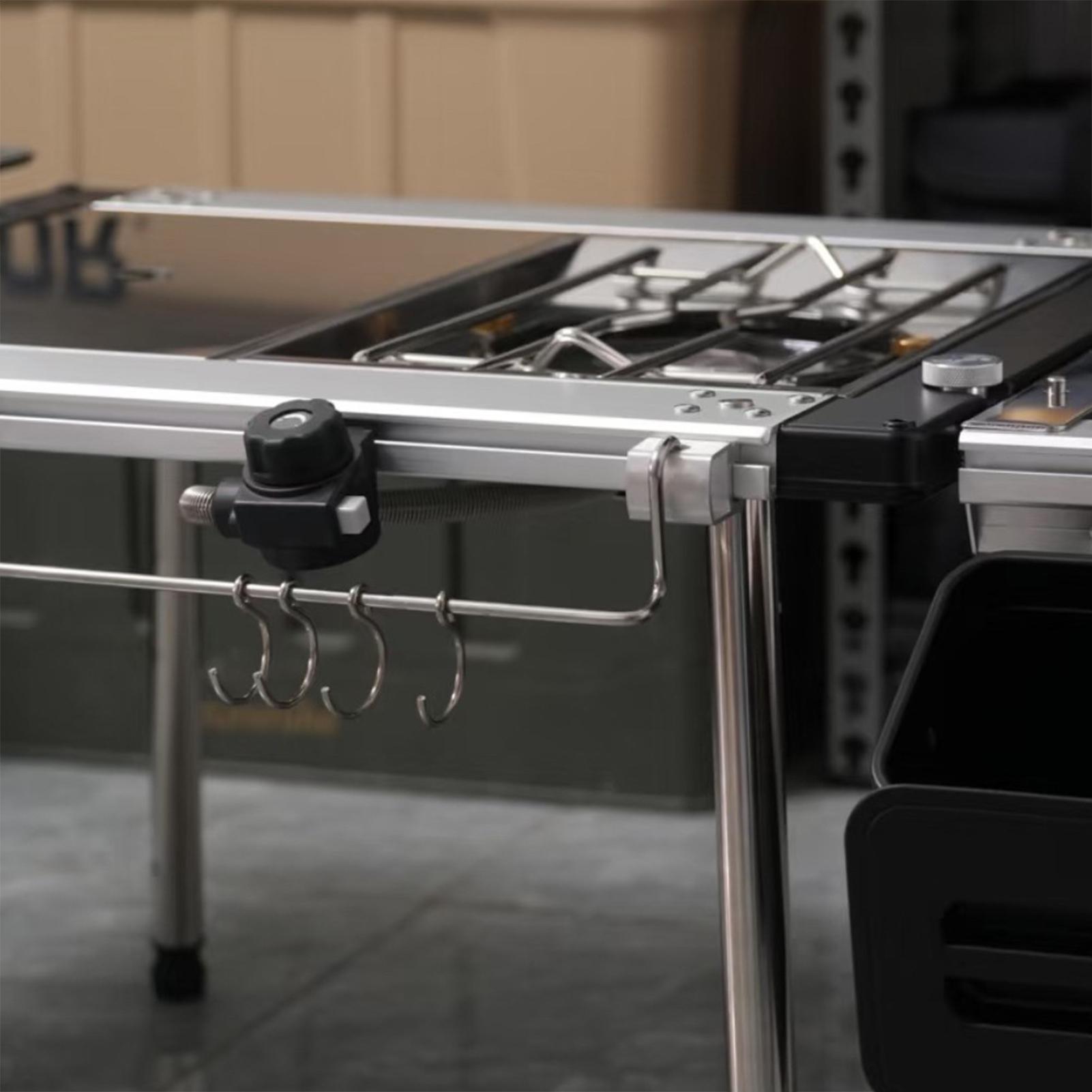 สไลด์หัวเข็มขัดสําหรับ Camping - Outdoor Camping Kitchen Setup บทวิจารณ์และราคา