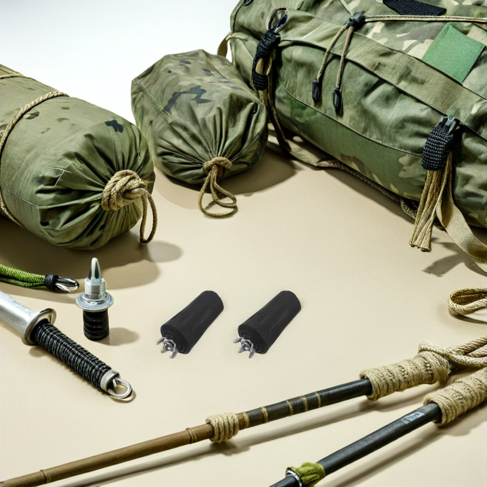 ไม้เท้ากันลื่น 6 ชิ้น สำหรับไม - Trekking Poles บทวิจารณ์และราคา