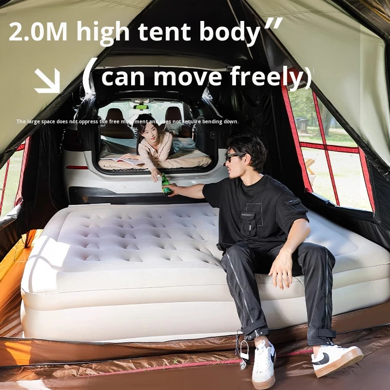 เต็นท์ท้ายรถ SUV อุปกรณ์ตั้งแค - Outdoor Camping Car Tail Tent บทวิจารณ์และราคา